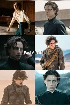 many different pictures of people with hair and clothes