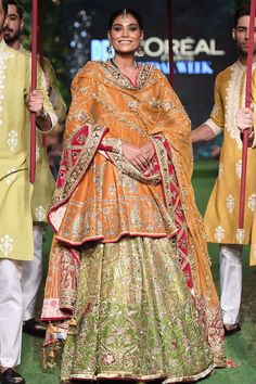 Raw Silk Orange Lehenga Peplum Pakistani Mehndi Dresses' Lehenga Peplum, Peplum Lehenga, Pakistani Mehndi Dress, Walima Dresses, Nikah Outfit, Orange Lehenga, Pakistani Mehndi, Mehndi Dresses, Green Lehenga