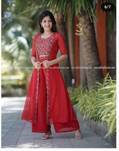 Trending Dresses Indian, Modern Dresses For Women, Indo Western Dress Party Wear, Designing Dress, Plazo Pant, Long Skirt And Top, Floral Print Gowns, Lehenga Saree Design