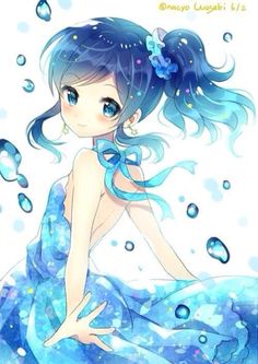 The god water Water Princess, Hyanna Natsu, Princess Anime, Shojo Anime, Blue Anime, Card Captor, Anime Angel, Cute Anime Pics