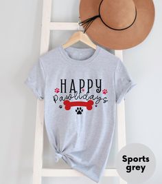 Edit | Happy Pawlidays Dog Shirt,Dog Lover Sweatshirt,Cute Dog shirt,Gift for Dog Lover,Dog Mom Shirt,Dog Sweatshirt,Merry Dogmas,Puppy Lover Shirt Happy Pawlidays, Dog Lover Sweatshirt, Wedding Brides, Lover Sweatshirt, Gift For Dog Lover, Puppy Lover