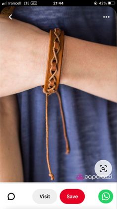 Leather Cuff Bracelet Diy Patterns, Leather Bracelet Diy, Leather Braclet, Leather Bag Tutorial, Adjustable Sliding Knot, Diy Leather Bracelet, Leather Craft Projects