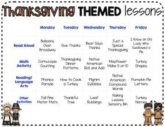 a thanksgiving themed lesson for kids to learn the word's meaning and its meanings