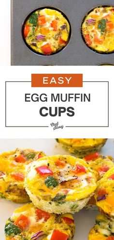 egg muffin cups with the title overlay