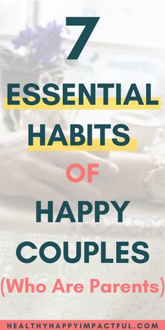 You deserve a happy relationship for the long haul. Start now. Check out these effective habits for a deep and fulfilling relationship, even with kids. Couple Advice, Marriage Romance, Happy Relationship, Relationship Posts, Happy Couples, Marriage Tips