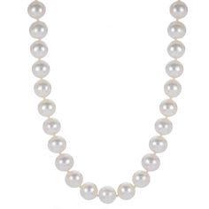 Elevate your looks with this PearLustre by Imperial freshwater cultured pearl necklace. Elevate your looks with this PearLustre by Imperial freshwater cultured pearl necklace. Chain length: 22 in. Metal: sterling silver Plating: rhodium Finish: polished Packaging: boxed Nickel freeCULTURED PEARL DETAILS Type: freshwater Size: 8.5 mm - 9.5 mm Shape: near round Color: white Size: 22". Gender: male. Age Group: adult. Timeless White Single Strand Pearl Necklace, Classic White Single Strand Pearl Necklace, White Akoya Pearl Necklace With High Luster, White Akoya Pearl Necklace With Sterling Silver Clasp, Classic Pearl White Necklace With High Luster, White Akoya Pearl Single Strand Necklace, Pearl Details, Cultured Pearl Necklace, Necklace Size