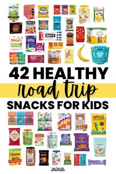 healthy road trip snacks for kids