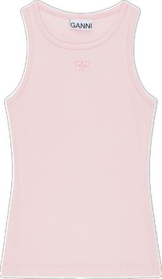 Rib Tank Top, Ribbed Tank Tops, Pink Light, Soft Pink, Chalk, Light Pink, Tank Top, Collage, Tank Tops