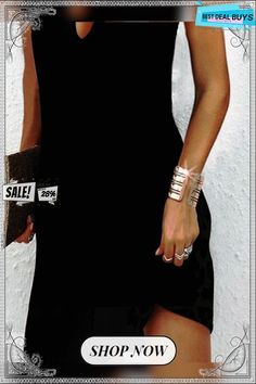 Women's Daily Casual Solid Halter Neck Sleeveless Short Dress Black Halter Neck Sleeveless Summer Dress, Chic Halter Neck Sundress For Beach Cover-up, Flirty Black Sleeveless Halter Dress, Chic V-neck Sleeveless Club Dress, Black V-neck Halter Dress For The Beach, Sleeveless Short Dress, Mini Dress Shop, Casual Summer Dresses, Unique Designers