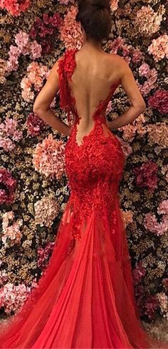 Floor Length Prom Dresses, Long Sleeve Evening Dresses, Red Prom, Custom Size Dresses, فستان سهرة, Prom Dresses Lace, 인물 사진, Red Prom Dress, Tulle Lace