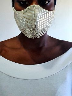 These beautiful reversible sparkly gold face masks are perfect to jazz up any outfit. The reversing side come in either  plain white, blue, red or black. Gold Face Mask, Gold Face, Face Masks, Selling On Etsy, Beauty And Personal Care, Sell On Etsy, Face Mask, Unique Gifts, Free Delivery