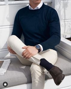 Sweater Outfits Men, Mens Smart Casual Outfits, Smart Casual Menswear, Mens Business Casual Outfits, Classy Outfits Men, Smart Casual Men, Stylish Men Casual