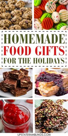 Homemade Food Gifts for the Holidays Baked Gifts For Christmas, Savory Food Gifts, Christmas Snacks Savory, Homemade Food Gifts For Christmas, Christmas Snacks Gifts, Food Gifts For Christmas, Christmas Crafts Food, Food Gift Ideas