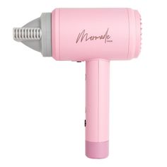 Create the flawless blowout with Mermade Hair Dryer. This professional quality hair dryer gives you unique options to suit your own vibe and style. Choose between two speed settings, amplified or concentrated airflow, cool shot function plus two concentrator attachments. Mermade Hair Dryer uses iconic airflow technology to increase moisture retention protecting your hair from long term damage. Mermade Hair Dryer is available in our signature pink with a sleek bespoke design. Amazon Hair, Blow Dry Brush, Christmas Money, Fun Shots, Anti Frizz Products, Dry Brushing, Hair Follicle, Wet Hair, Bespoke Design