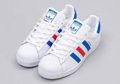 red white and blue adidas superstars - Google Search Holiday Heels, Vintage Adidas Sweatshirt, Adidas Super, Superstar Shoes, Style Lounge, Adidas Originals Superstar, Instagram Link, Adidas Fashion, Shoes Adidas