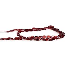 Beads average 6x4mm. These masterfully crafted faceted oval beads show off a vibrant red Garnet color palette with a relatively light and translucent body. Fans of Garnet should jump on this curated offering that imbues your designs with an air of elegance and sophistication. These dainty pieces are perfect for everything from necklace mainstays to earrings and more!