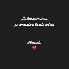 the words are written in spanish and english on a black background with a red heart