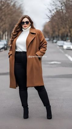 Smart Casual Winter Outfits, Chubby Girl Outfits, Best Winter Outfits, Day Outfits, Smart Casual Outfit