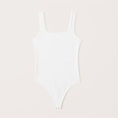 Slim-fitting bodysuit in our softAF seamless rib fabric with an all-over ribbed texture, wide straps and two-snap bottom closure. Female Features, Body Craft, Female Design, Tank Bodysuit, Rib Fabric, Ribbed Texture, Wide Straps, Ribbed Fabric, Women's Tops