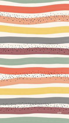 an abstract striped pattern with dots and lines in pastel colors, on white background