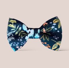 Our hair bows are the perfect accessory for all ages. All of our hair bows are handmade and available in matching prints for bow ties and pet bows to match loved ones.Looking for a matching bow tie? Click here for our Midnight Rifle Paper Co bow tie.SHIPPINGWe ship via USPS.**FIRST CLASS MAIL (default) takes 2-5 business days to arrive AFTER your package is shipped.**PRIORITY MAIL takes 1-3 business days to arrive AFTER the items are shipped.ImportantBusiness Days are Monday-FridayInternational Blue Bow With Butterfly Knot, Navy And Gold Hair Bow, Matching Prints, Pet Bows, Bow Ties, Hair Bow, Priority Mail, Bow Tie, Hair Bows