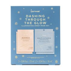 Karuna Dashing Through The Glow Illuminating Sheet Mask Set – Universal Companies Signs Of Inflammation, Mask Cream, Cream Coat, Black Truffle, Holiday Ready, Age Defying, Sheet Mask, Multivitamin, Aging Signs