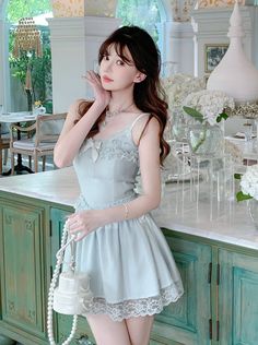 ❤Sweet girly lace camisole dress❤︎
This item will take 15 days to ship. Lace Sundress, Kawaii Dress, Girly Dresses, Camisole Dress, Lace Camisole, Pretty Dresses, Pink Dress, Asian Beauty, Sundress