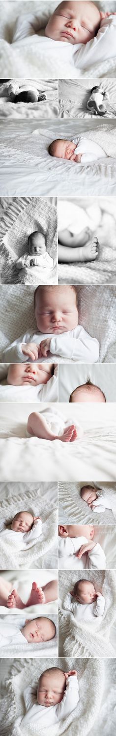 multiple images of babys sleeping in their crib