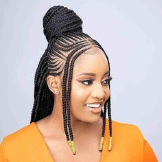 Cornrows With Box Braids, Scalp Braids, Ghana Braids, Braids Hairstyles Pictures