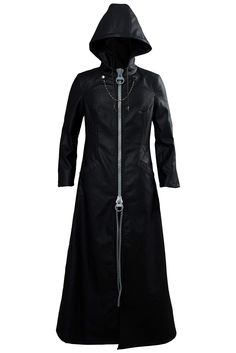 PRICES MAY VARY. Mens Hooded Cloak Robe Role Play Costume Cosplay Office Uniform Coat Halloween Long Leather Jacket Costume Fabric:Leather Including:As Shown Please check the size chart in the "Product Description" carefully before you make order! Best gift for dress up parties, role play, Halloween night, stage performances, cosplay, masquerade ball or dailywear Size Chart: Men X-Small: Height 165cm/65in, Chest 86-89cm/33-35in, Waist 71-74cm/28-29in, Hip 81-86cm/32-34in, Shoulder Width 44cm/17.3in Small: Height 170cm/67in, Chest 92-97cm/36-38in, Waist 76-79cm/30-31in, Hip 90-95cm/35-37in, Shoulder Width 46cm/18.1in Medium: Height 175cm/69in, Chest 99-104cm/39-41in, Waist 81-86cm/32-34in, Hip 97-102cm/38-40in, Shoulder Width 48cm/18.9in Large: Height 180cm/71in, Chest 107-112cm/42-44in, Wa Steampunk Outerwear For Halloween Cosplay, Fitted Punk Style Costumes For Winter, Fitted Punk Winter Costumes, Fitted Punk Style Winter Costumes, Steampunk Costume For Cosplay In Fall, Halloween Costume Long Coat, Punk Style Winter Cosplay Costume For Costume Party, Cyberpunk Outerwear For Cosplay In Winter, Hooded Outerwear For Fantasy Events In Winter