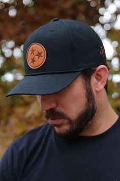 The newest addition to our TriStar line up and it doesn't disappoint. Featuring a debossed leather TriStar patch, and a black rope, this hat is a true classic. 100% cotton ripstop Structured 6 panel Mid-profile Adjustable double snapback closure Urban Style Six-panel Snapback Hat With Logo Patch, Urban Six-panel Snapback Hat With Logo Patch, Black Six-panel Snapback Hat With Leather Patch, Cotton Six-panel Snapback Hat With Logo Patch, 5-panel Snapback Hat With Logo Patch, Black Rope, Men And Women, Leather