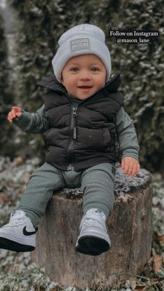 Infant Boy Fashion, Boy Winter Outfits, Baby Boy Fall Outfits, Boys Winter Clothes, Baby Boy Winter Outfits, Baby Boy Outfits Swag, Baby Boy Clothing, Boys Fall Outfits