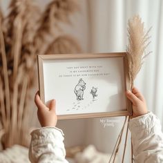 Enhance your neutral nursery with our charming baby room prints featuring beloved Winnie the Pooh quotes. These kids wall art pieces add a touch of timeless whimsy and warmth to your little one's space. Perfect for creating a cozy and inviting atmosphere, each print brings cherished characters and heartwarming messages to life. Transform your nursery into a haven of comfort and imagination with these delightful prints. FRAMES ARE FOR ILLUSTRATION PURPOSES ONLY - Printed on white 250gsm paper wit Nursery Art Prints Quotes, Baby Room Prints, Winnie The Pooh Quote, Quotes Kids, Winnie The Pooh Quotes, Baby Room Inspiration, Room Prints, Pooh Quotes, Kids Wall Art