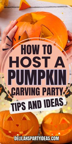 how to host a pumpkin carving party tips and ideas