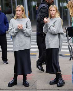 Winter Street Wear 2023, Long Turtleneck Outfit, Romantic Sporty Outfits, Tokyo Winter Outfit Street Style, The Row Inspired Outfits, Tokyo Street Style 2023, Tokyo Winter Outfit, Emma Roberts Style, Diy Vetement