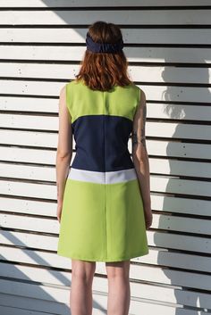 "SUSSIE DRESS Handmade dress 100% Polyester Colors: lime green nd navy dress You can choose another color if you want, just let me know the number on the chart You can choose your own measurements, length. You can choose lining, or other special request. Special request are easy, just add this listing to your cart https://www.etsy.com/listing/624364219/special-requests?ref=shop_home_active_25 SHIPPING IS FREE , BUT.... If you want it on a rush you have priority shipping here, just add the one su Green Color Block Party Dress, Modern Green Summer Dress, Green Color Block Dresses For Spring, Blue Fitted Mod Mini Dress, Retro Fitted Green Mini Dress, Green Color Block Mini Dress, Retro Green Dress For Work, Retro Green A-line Mini Dress, Green Knee-length Mod Dress