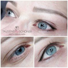 Explore permanent eyeliner before and after pictures and get inspired! #permanenteyeliner #eyelinertattoo #pmueyeliner #semipermanenteyeliner #eyelinertattoobeforeandafter #pmueyelinerbeforeandafter #permanenteyelinerbeforeandafter #pmuhub #classiceyeliner Tattooed Eyeliner Before And After, Top Eyeliner