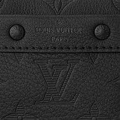 LOUIS VUITTON® - Alpha Wearable Wallet - Black Louis Vuitton Wallets, Luxury Black Wallets With Coin Pocket, Luxury Black Wallet With Coin Pocket, Luxury Wallets With Engraved Logo For Everyday Use, Luxury Wallets With Engraved Logo, Designer Black Wallets With Leather Lining, Black Leather Wallet With Embossed Logo, Black Leather Wallet With Engraved Logo, Black Wallets With Engraved Logo For Everyday Use