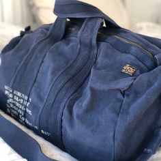 Polo By Ralph Lauren Mens Bag Navy Blue Duffle Bag Sports Travel * Two Top Handles, 7" Drop * Removable, Adjustable Shoulder Strap With A 21” Maximum Drop * Top Zip Closure * Large Pocket At The Interior * Unlined * Approx. 11” W X 21” L X 9” D * Never Used, New, Without Tag “What I Do Is About Living The Best Life You Can And Enjoying The Fullness Of The Life Around You- From What You Wear To The Way You Live To The Way You Love.” - Ralph Lauren- Living The Best Life, Duffle Bag Sports, Mens Bag, Ralph Lauren Bags, Ralph Lauren Mens, Sports Travel, Drop Top, Sport Bag, Best Life