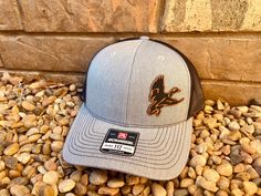 This Duck hunting Hat will make a great addition to your collection of hunting hats. A great gift for that hunter in your life, whether it be a father, grandfather, husband or wife! Shop this and other great products at our store. Check out this Hunting inspired Richardson 112! Patch is laser engraved and cut in house.  This hat will leave a lasting impression! This is a great gift for  husbands, dads, granddads or any avid Hunter!  Brand- Richardson 112 SnapBack-- top quality brand!  HOW TO ORD Black Hunting Cap, Brown Hunting Cap, Black Flat Brim Hunting Hat, Trucker Cap For Hunting, Brown Fishing Cap, Brown Hunting Snapback Cap, Brown Snapback Hunting Cap, Brown Snapback Cap For Hunting, Hunting Hats