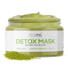 Teami Detox Mask. Green Tea Blend. New In Box Face Mask For Dark Spots, Diy Facial At Home, Mask For Dark Spots, Best Pore Minimizer, Green Tea Face Mask, Green Tea Facial, Green Tea Detox, Deep Cleansing Facial, Green Tea Face