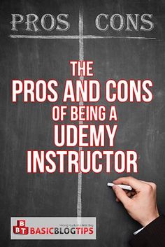 the pros and cons of being a uddery instructor on blackboard