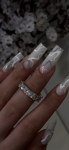 Carcase Iphone, Wow Nails, Simple Acrylic Nails, Long Acrylic Nails Coffin, Bling Acrylic Nails