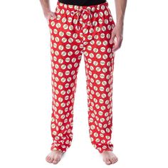 These are officially licensed DC Comic Flash pajama pants! The Flash is one of the founding members of the superhero team, the Justice League, and the self-proclaimed fastest man in the world. If you're a fan of DC Comics or the Flash in general, you'll love these high-quality pajama pants! They feature a detailed all-over pattern of his classic red and yellow Flash lightning logo designs. They are made of a soft 100% polyester fabric. They have an impressive size range available from Small to 5 The Flash Lightning Bolt, The Flash Lightning, Flash Lightning Bolt, Mens Pyjama Bottoms, Flash Lightning, Yellow Flash, Lightning Logo, Flash Logo, Pajamas Christmas