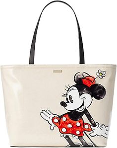 Amazon.com: kate spade new york x minnie mouse francis: Shoes Minnie Mouse Bag, Minnie Mouse Silhouette, Disney Tote, Mickey Mouse Bag, Bags Kate Spade