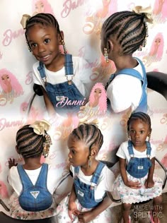 2 Ponytail Hairstyles For Kids Braids, 2 Ponytail Braids Kids, Braided Hairstyles For Toddlers, Girl Braids Hairstyles Kids Black Little Ponytail, Kids Two Braided Ponytails, Kids Braided Ponytail With Curls, Cornrow Ideas For Kids, Kids Cornrow Hairstyles Natural Hair