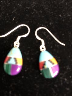 * Handmade item *925 Sterling silver * Cabochon :Inlay Teardrops * Southwest:Inlay Teardrops *Dangle drop Earrings *Free gift box *Free shipping in USA *Ready to ship *Thank you for looking and check out more items in my Etsy shop for more great items and deals! *Https://www.etsy.come/shop/abq925 Multicolor Drop Sterling Silver Jewelry, Multicolor Sterling Silver Drop Jewelry, Teardrop Inlay Earrings As Gift, Artisan Teardrop Earrings Stamped 925, Dangle Inlay Earrings For Gifts, Multicolor Southwestern Style Teardrop Jewelry, Southwestern Style Multicolor Teardrop Jewelry, Teardrop Inlay Earrings For Gift, Multicolor Southwestern Teardrop Jewelry