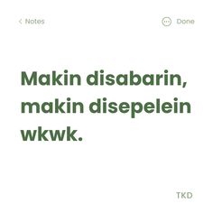 the words are written in green on a white background