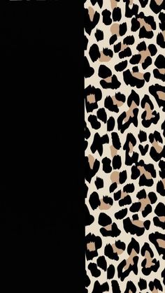 an animal print pattern on a black background