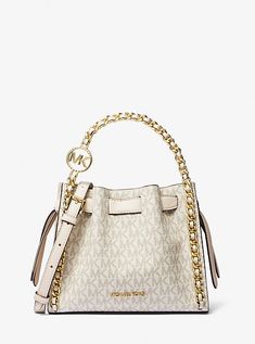 Mina Small Signature Logo Chain Crossbody | Michael Kors Crossbody Michael Kors, Affliction Clothing, Michael Kors Crossbody Bag, Michael Kors Outlet, Best Handbags, Bags Logo, Chain Crossbody Bag, Perfect Bag, New Handbags